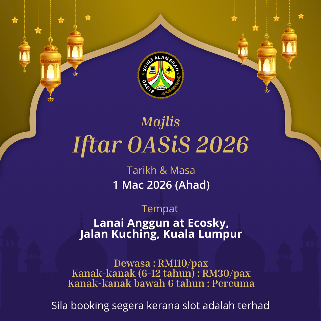 Poster Majlis Iftar OASiS 2026